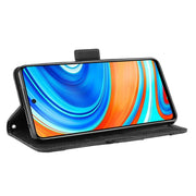 For Xiaomi Redmi Note 9 Pro / Note 9s / Note 9 Pro Max  Wallet Style Skin Feel Calf Pattern Leather Case with Separate Card Slot(Black)
