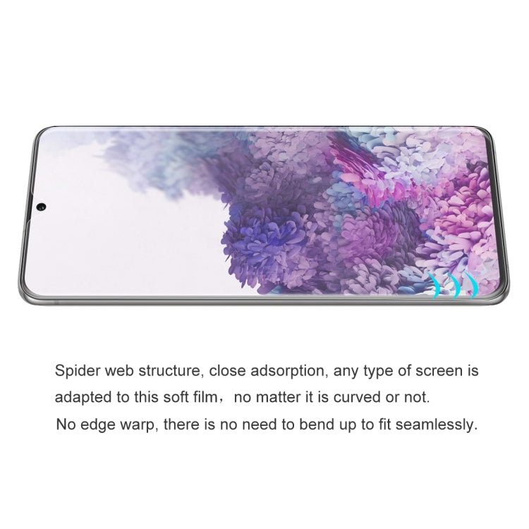 For Galaxy S20+ 2 PCS ENKAY Hat-Prince 0.1mm 3D Full Screen Protector Explosion-proof Hydrogel Film