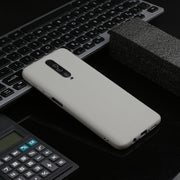 For Xiaomi Redmi K30 Solid Color Frosted TPU  Phone Case(Gray)