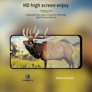 For Galaxy A31 PINWUYO 9H 2.5D Full Screen Tempered Glass Film(Black)