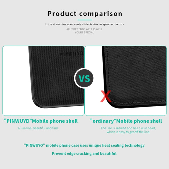 For Galaxy A81 / Note10 Lite PINWUYO Zun Series PC + TPU + Skin Water-resistant And Anti-fall All-inclusive Protective Shell(Gray)