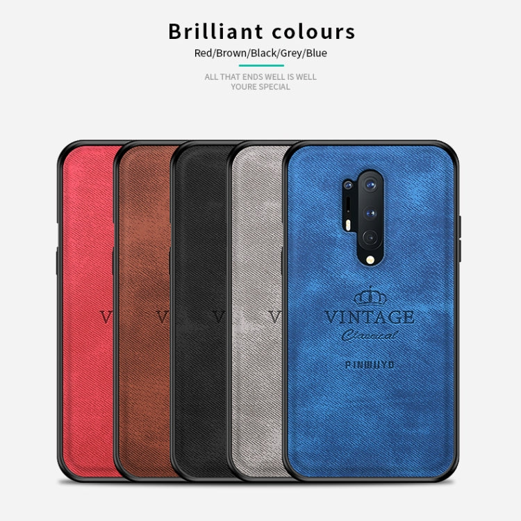 For Oneplus 8 Pro PINWUYO Zun Series PC + TPU + Skin Water-resistant And Anti-fall All-inclusive Protective Shell(Brown)