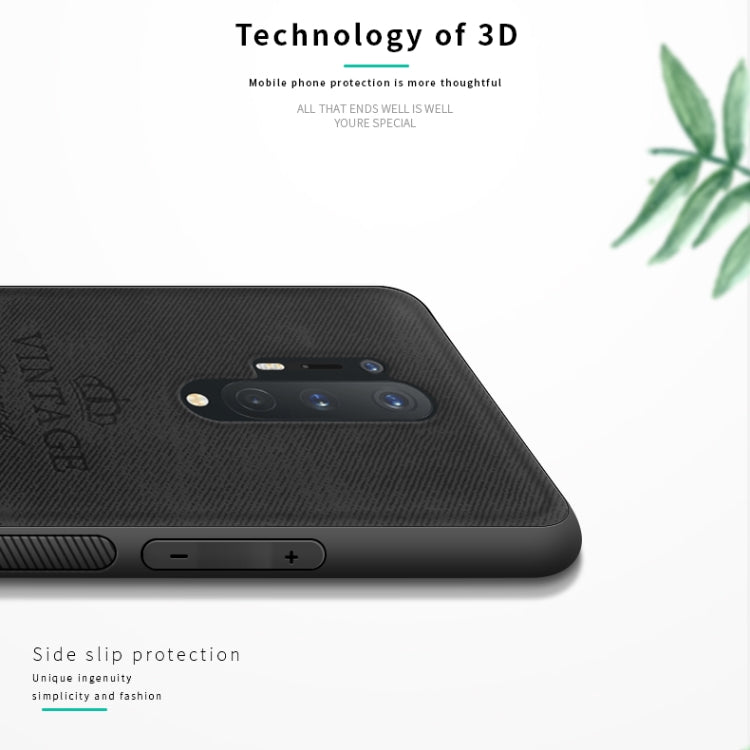 For Oneplus 8 Pro PINWUYO Zun Series PC + TPU + Skin Water-resistant And Anti-fall All-inclusive Protective Shell(Brown)