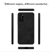 For Huawei P40 PINWUYO Zun Series PC + TPU + Skin Water-resistant And Anti-fall All-inclusive Protective Shell(Blue)