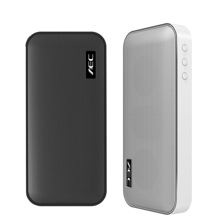 AEC BT-205 Portable Wireless Bluetooth Speaker Stereo Music Loudspeaker Built-in Microphone, Support TF Card(White)