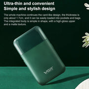 VGR V-390 5W USB Portable Reciprocating Electric Shaver (Black)