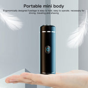 S1080 Mini Metal Turbo Electric Shaver Razor (Black)
