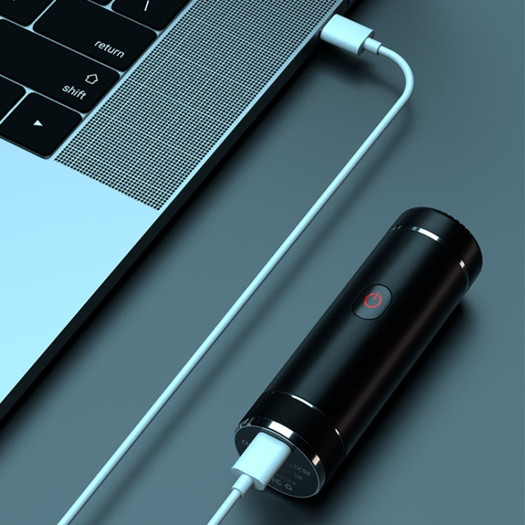 S1080 Mini Metal Turbo Electric Shaver Razor (Black)