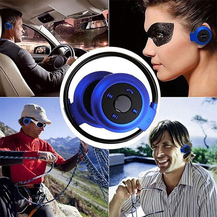 mini-503 MP3 Player Bluetooth Earphone, Support FM Radio & 32GB TF Card