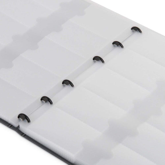 Deli Business Card Book Name Card Holder Book with 600 Business Cards Capacity