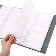Deli Business Card Book Name Card Holder Book with 600 Business Cards Capacity