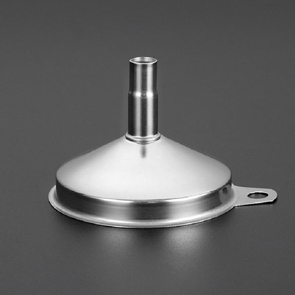 10 PCS Stainless Steel Conical Small Funnel Oil Leak Wine Leak Kitchen Gadgets