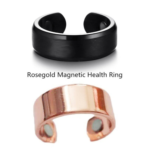 Acupressure Anti Snore Ring Treatment Reflexology Anti Snoring Apnea Sleeping Device(Black)