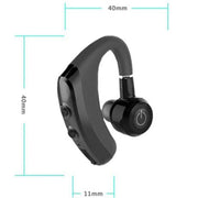 CIRCE K5 Handsfree Wireless Bluetooth Earphone Car Handsfree Bluetooth Headsets Phone Earphones with Mic(Black)