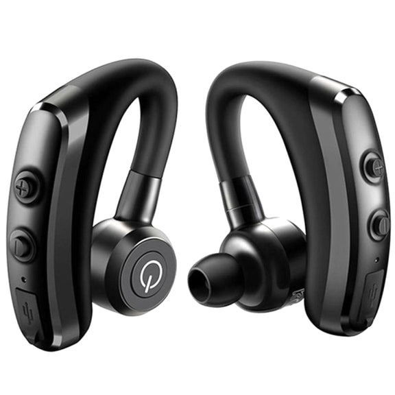 CIRCE K5 Handsfree Wireless Bluetooth Earphone Car Handsfree Bluetooth Headsets Phone Earphones with Mic(Red)