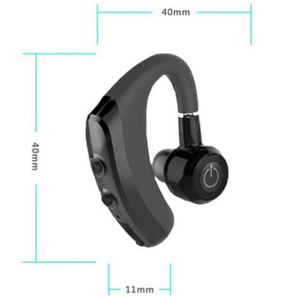CIRCE K5 Handsfree Wireless Bluetooth Earphone Car Handsfree Bluetooth Headsets Phone Earphones with Mic(Red)