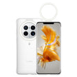 For HUAWEI Mate 50 Pro Original HUAWEI Ring Flash Smart Phone Case(White) - free shipping - PMC TechLife - Order now!