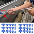 30 PCS Special Suction Cups For Car Dent Repair Puller Sheet Metal Recessed Repair Gasket - Sheet Metal Tools by PMC TechLife | Online Shopping South Africa | PMC TechLife