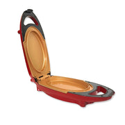 Double-Coated Smokeless Non-stick 5 Minute Chef Electric Cooker Barbecue Pan Pizza Pot EU Plug