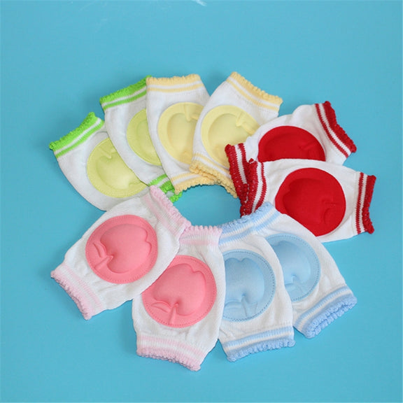 Baby Toddlers Learn To Walk Anti Slip Knee Protector Breathable Knee Pad(Red)