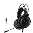 PANTSAN PSH-400 USB Computer Head-Mounted Luminous RGB Wired Headset, Specification:3.5mm Single Plug - Multimedia Headset by PANTSAN | Online Shopping South Africa | PMC TechLife