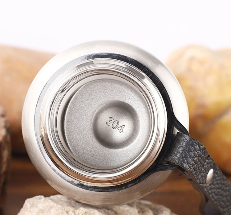 Outdoor Thermos Portable Large Capacity Insulated Cup, Capacity:1500ml(Silver)