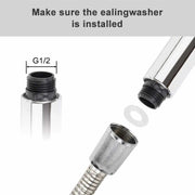 Bathroom Kitchen ABS Handheld Water Saving Pressurization Shower Head