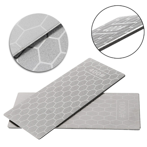 Square Knife Sharpener Whetstone Stone Disc Grit Kitchen Tools Honeycomb Diamond Grinding Blade