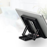 Foldable Tutor Learning Machine Desktop Stand for 7-11 inch Tablet(Black)