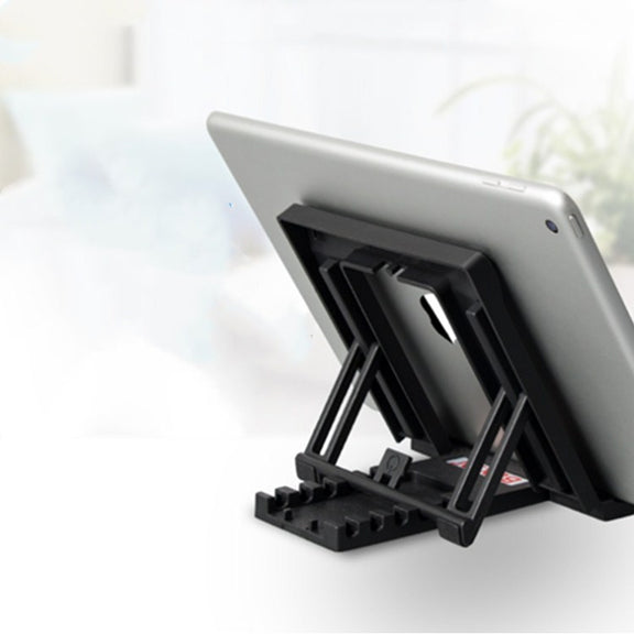 Foldable Tutor Learning Machine Desktop Stand for 7-11 inch Tablet(Black)