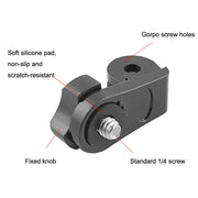 AEE Adapter TELESIN Screw Adapter Adjustment Arm For GoPro Hero12 Black / Hero11/10 /9 /8 /7 /6 /5, Insta360 Ace / Ace Pro, DJI Osmo Action 4 and Other Action Cameras