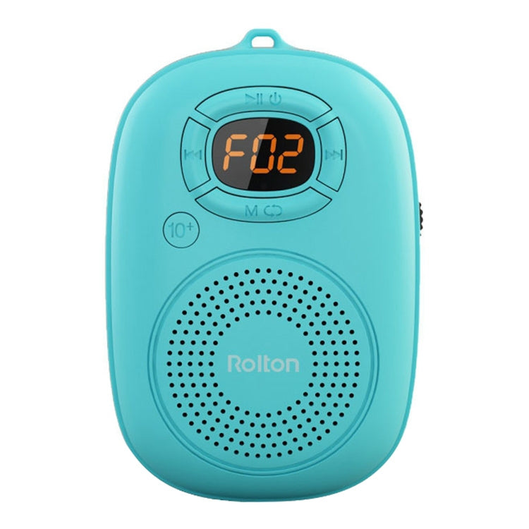 Rolton E200 Mobile Phone Wireless Bluetooth Speaker Mini Portable Outdoor Small Audio Subwoofer Speaker(Blue)