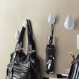 Creative Water Droplets Wall Hooks Home Decoration Resin Mural 3D Coat Hook Single Hooks Wall Hanger, Size:Small Size(White) - Shelf & Hooks by PMC TechLife | Online Shopping South Africa | PMC TechLife | Buy Now Pay Later Mobicred