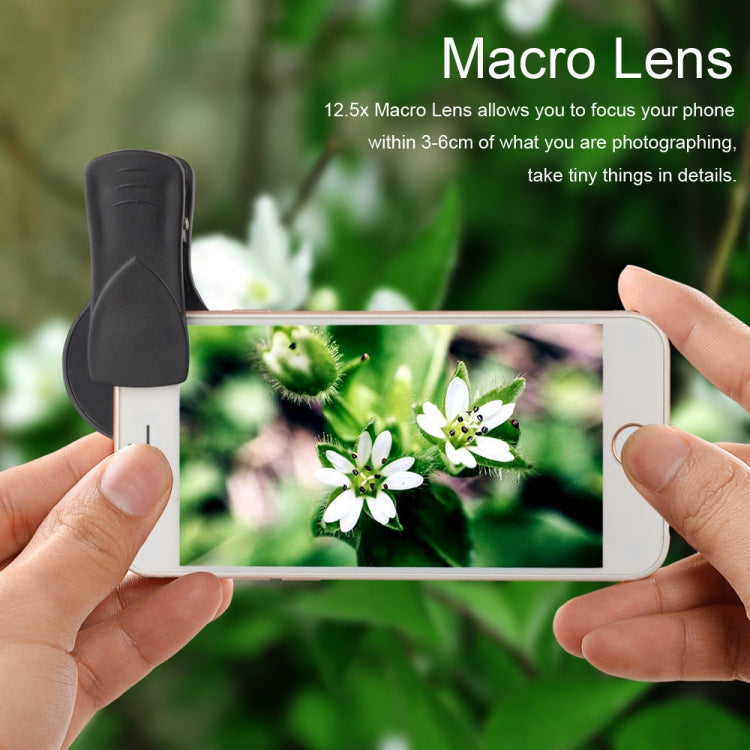0.45X Ultra Wide Macro Combination Phone Lens with Clip(APL-0.45XWM)