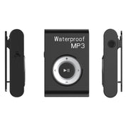 C26 IPX8 Water-resistant Swimming Diving Sports MP3 Music Player with Clip & Earphone, Support FM, Memory:8GB(Black)
