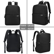 CADeN L4 Double-layer Casual Computer Backpack Multi-function Digital Camera Bag (Black)