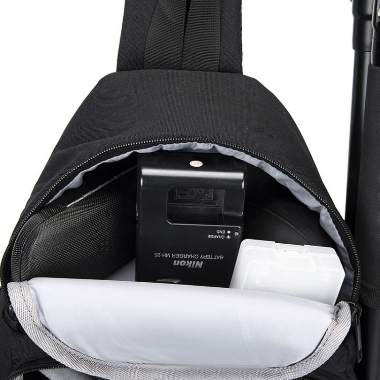 CADeN D15 Messenger Single Shoulder Multifunction Open Cover Photography Backpack Outdoor Leisure SLR Camera Backpack