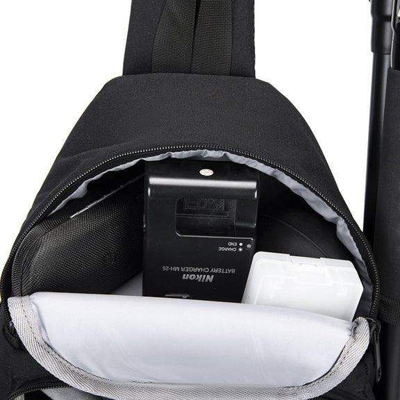 CADeN D15 Messenger Single Shoulder Multifunction Open Cover Photography Backpack Outdoor Leisure SLR Camera Backpack