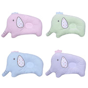 Baby Breathable Elephant Neck Cervical Pillow Anti-head Correction Head Shape Pillow(Blue)