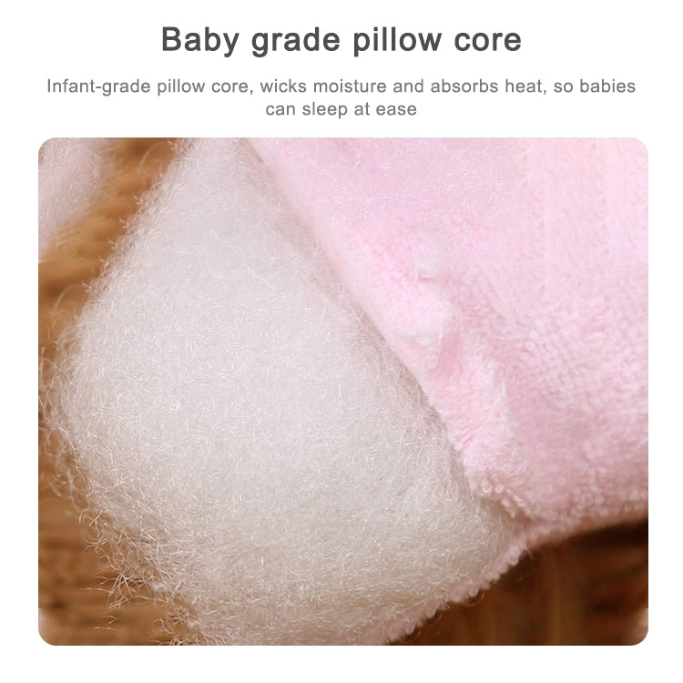 Baby Breathable Elephant Neck Cervical Pillow Anti-head Correction Head Shape Pillow(Blue)