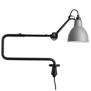 Classic Adjustable Modern Industrial Long Swing Arm Wall Lamp with LED Light Source(Gray)