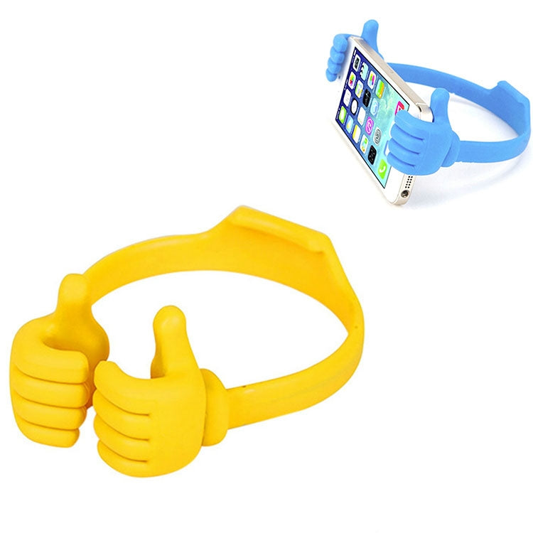 3 PCS Multifunction Universal Phone Holder Tablet PC Stand Lazy Bracket(Yellow)
