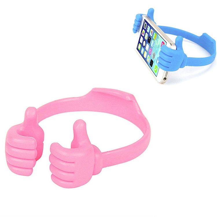 3 PCS Multifunction Universal Phone Holder Tablet PC Stand Lazy Bracket(Pink)