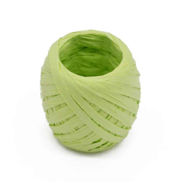 20M Paper Rope Raffia Ribbon Natural Lace Rope Gift Box Wrapping DIY Decoration(Light Blue)