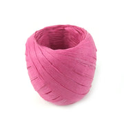 20M Paper Rope Raffia Ribbon Natural Lace Rope Gift Box Wrapping DIY Decoration(Pink)
