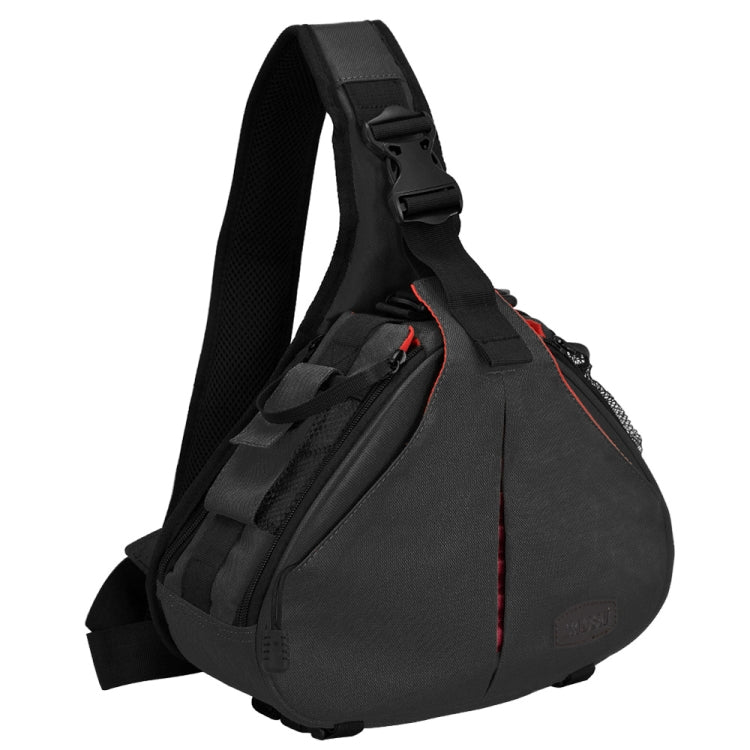 CADeN K1 DSLR Camera Shoulder Water-resistant Bag with Rain Cover(Black)