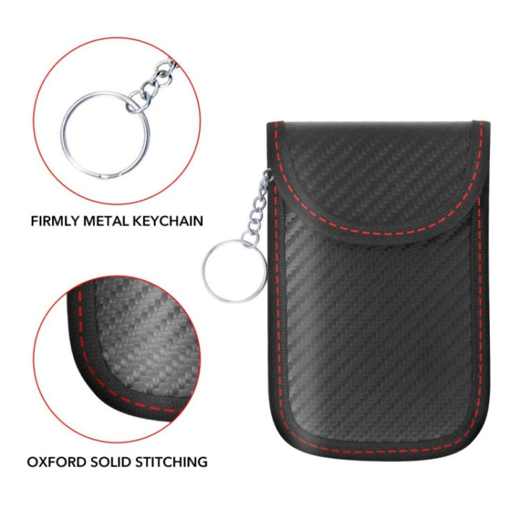 2 PCS Antimagnetic RFID Car Key Mobile Phone Bag Shielding Set Radiation Cell Phone Pocket