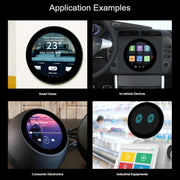 Waveshare 3.4 inch DSI Round Touch Display, 800 × 800, IPS, 10-Point Touch