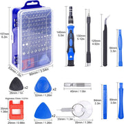 110 in 1 Magnetic Plum Screwdriver Mobile Phone Disassembly Repair Tool(Blue)