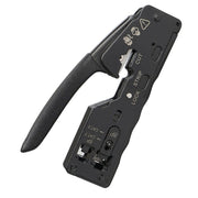 Multifunctional Seven-type Through-hole Crystal Head 6P8P Wire Stripping Network Tool Extrusion Crimping Wire Network Cable Pliers